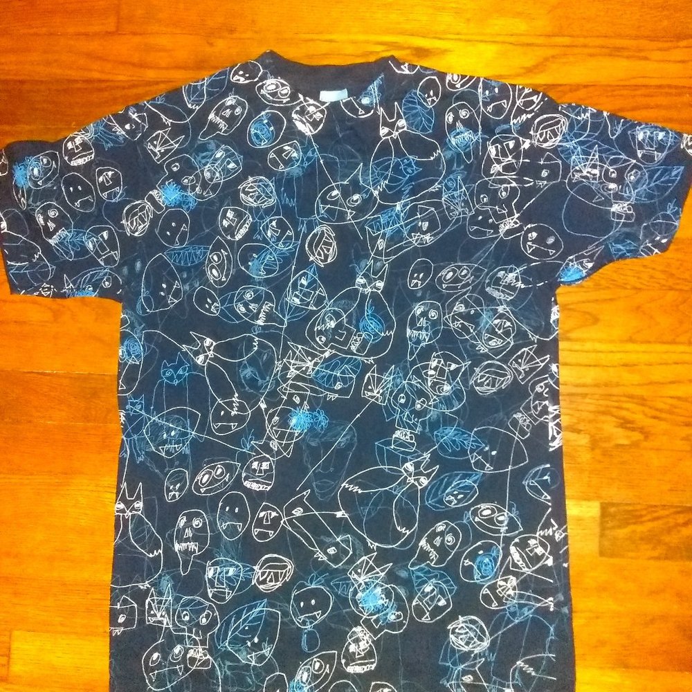 Lakai vintage 2006 art dump small tshirt skateboard /hip hop